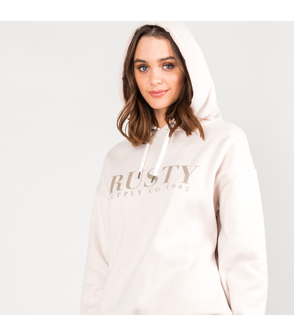 Rusty Sesh Besh Hooded Fleece Abbey Stone main image 0