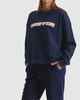 HUFFER LADIES SLOUCH CREW / HFR CARDINAL - NAVY
