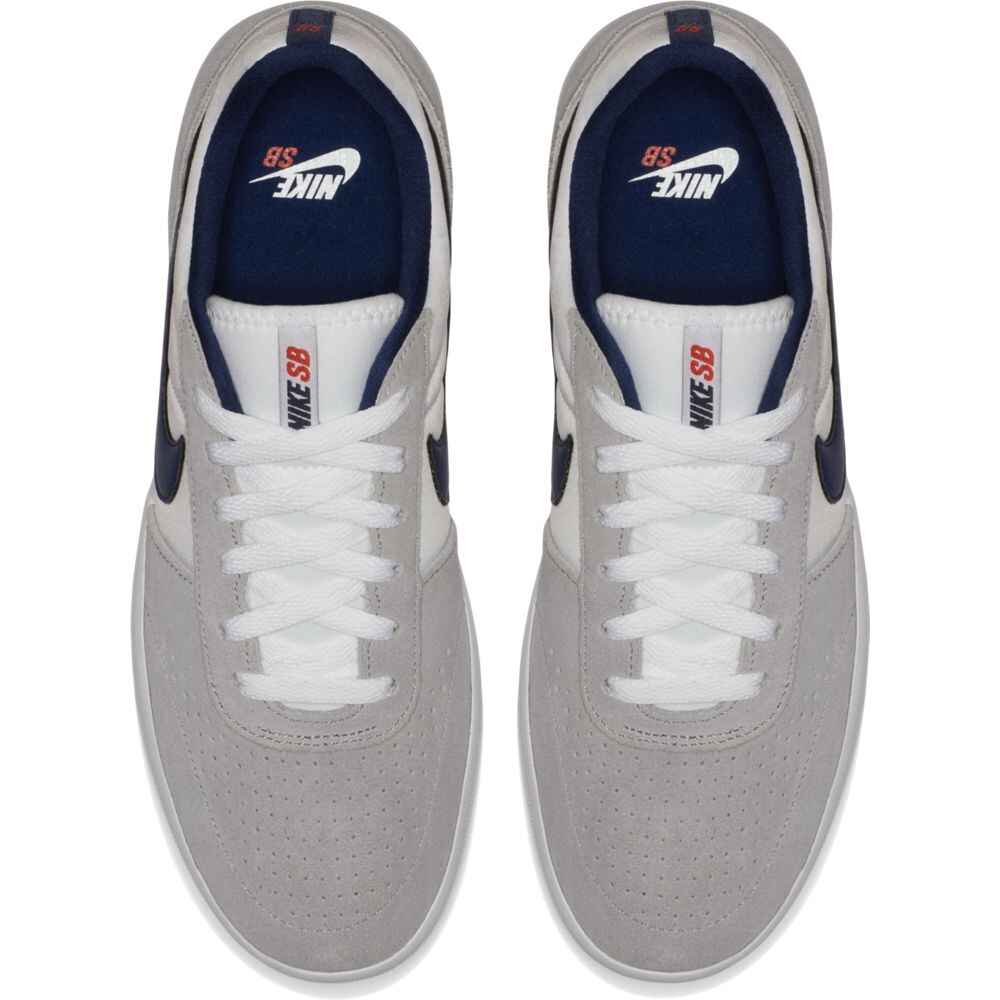 nike sb team classic shoes wolf grey blue void white