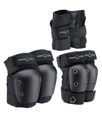 PROTEC YOUTH - STREET GEAR 3 PACK - BLACK