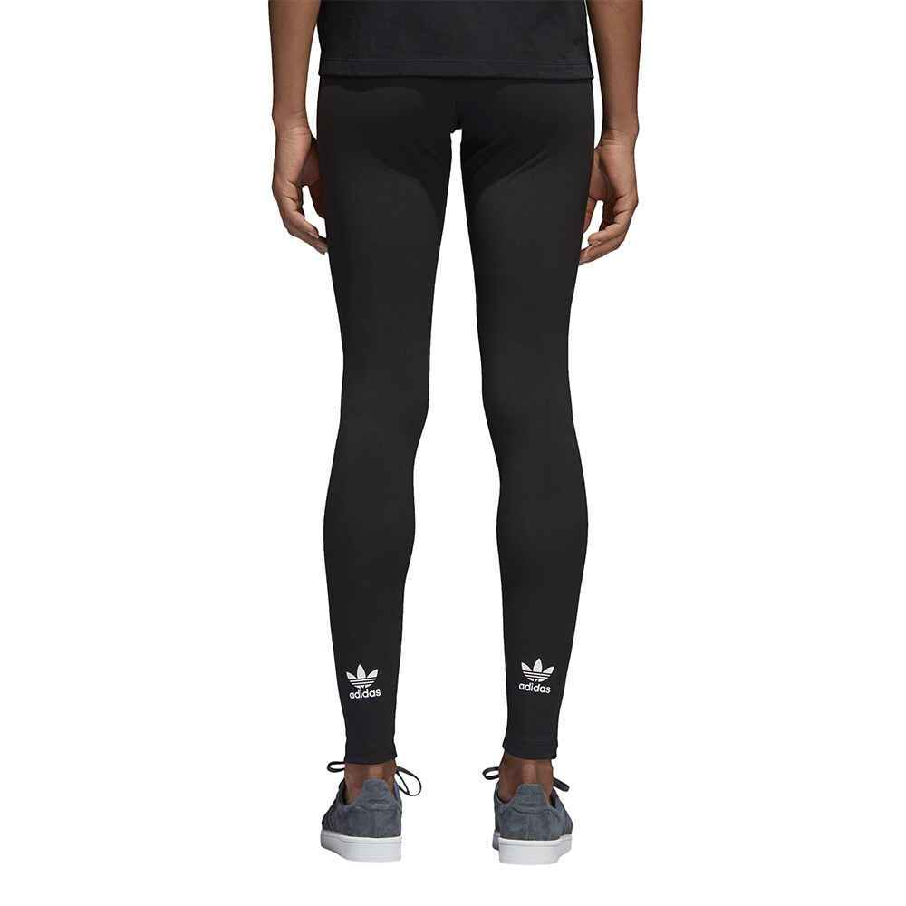 adidas trefoil tights black