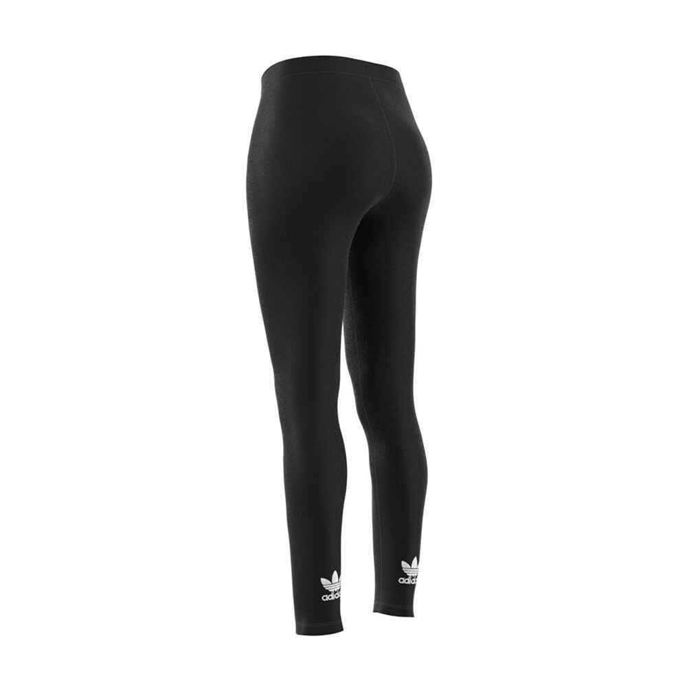 ADIDAS LADIES TREFOIL TIGHTS - BLACK - Womens-Bottoms : Sequence Surf Shop  - ADIDAS S18