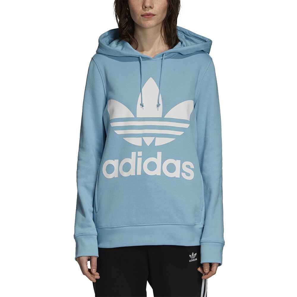 adidas trefoil hoodie ladies