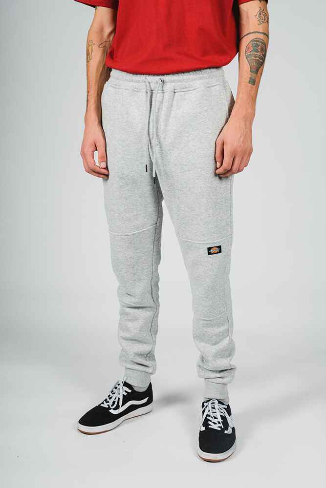 DICKIES H.S CLASSIC DOUBLE KNEE TRACK PANT - GREY MARLE - Mens-Bottoms ...