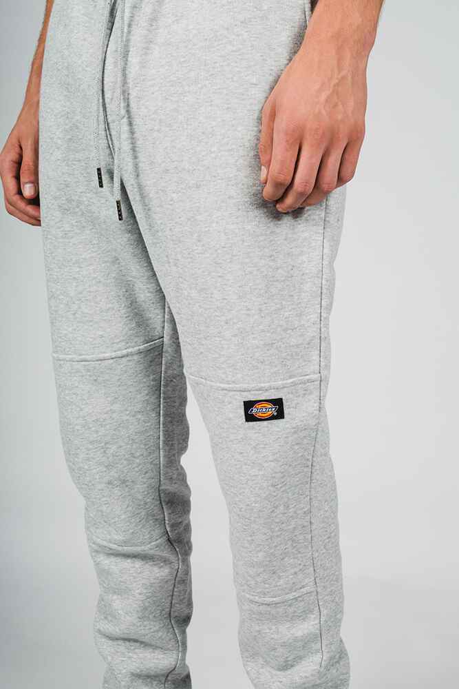 DICKIES H.S CLASSIC DOUBLE KNEE TRACK PANT GREY MARLE MensBottoms Sequence Surf Shop