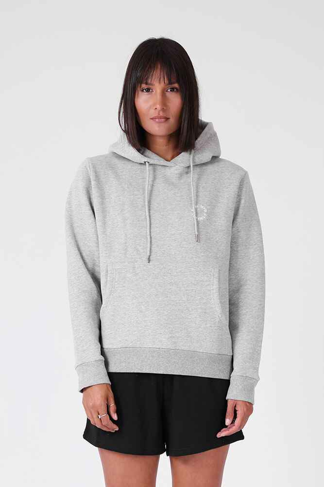 RPM LADIES DAILY HOOD - GREY MARL - Womens-Top : Sequence Surf Shop ...