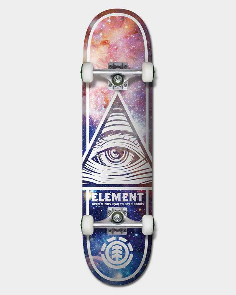 エレメント ELEMENT Eye Trippn Cosmos コンプリート ELEMENT EYE TRIPPIN COSMOS 7.75 COMPLETE SKATE BOARD - Skate