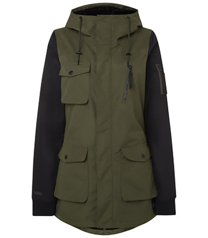 O'NEILL LADIES CYLONITE SNOW JACKET - FOREST NIGHT