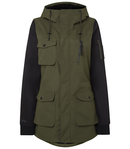 O'NEILL LADIES CYLONITE SNOW JACKET - FOREST NIGHT