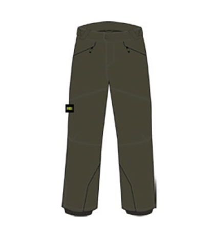 O'NEILL BOYS PB ANVIL SNOW PANT - FOREST NIGHT