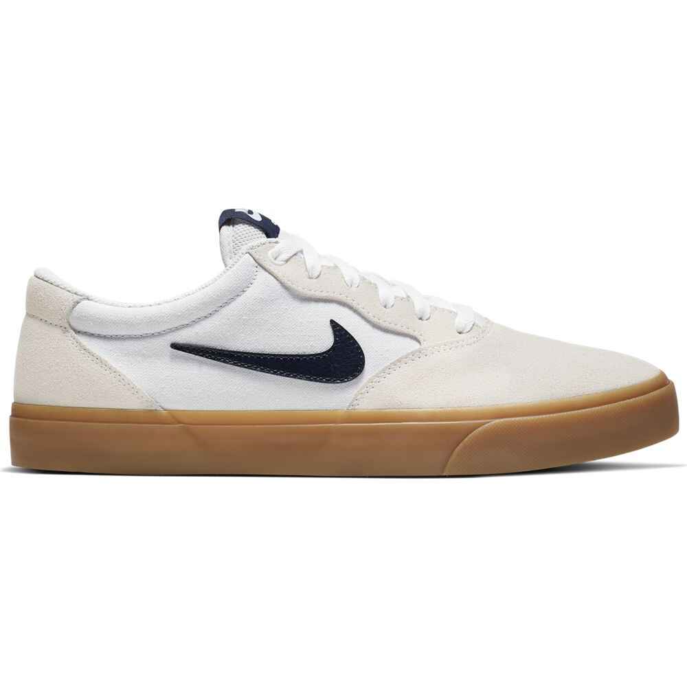 Nike Sb Chron Slr Shoe White Obsidian Gum Footwear Shoes