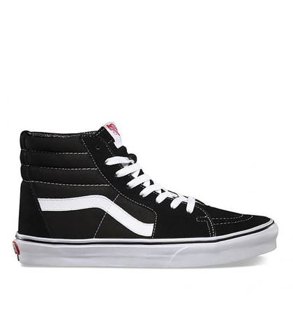 VANS SK8 - HI SHOE - BLACK / WHITE