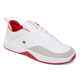 DC WILLIAMS SLIM SHOE - WHITE / GREY / RED