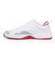DC WILLIAMS SLIM SHOE - WHITE / GREY / RED