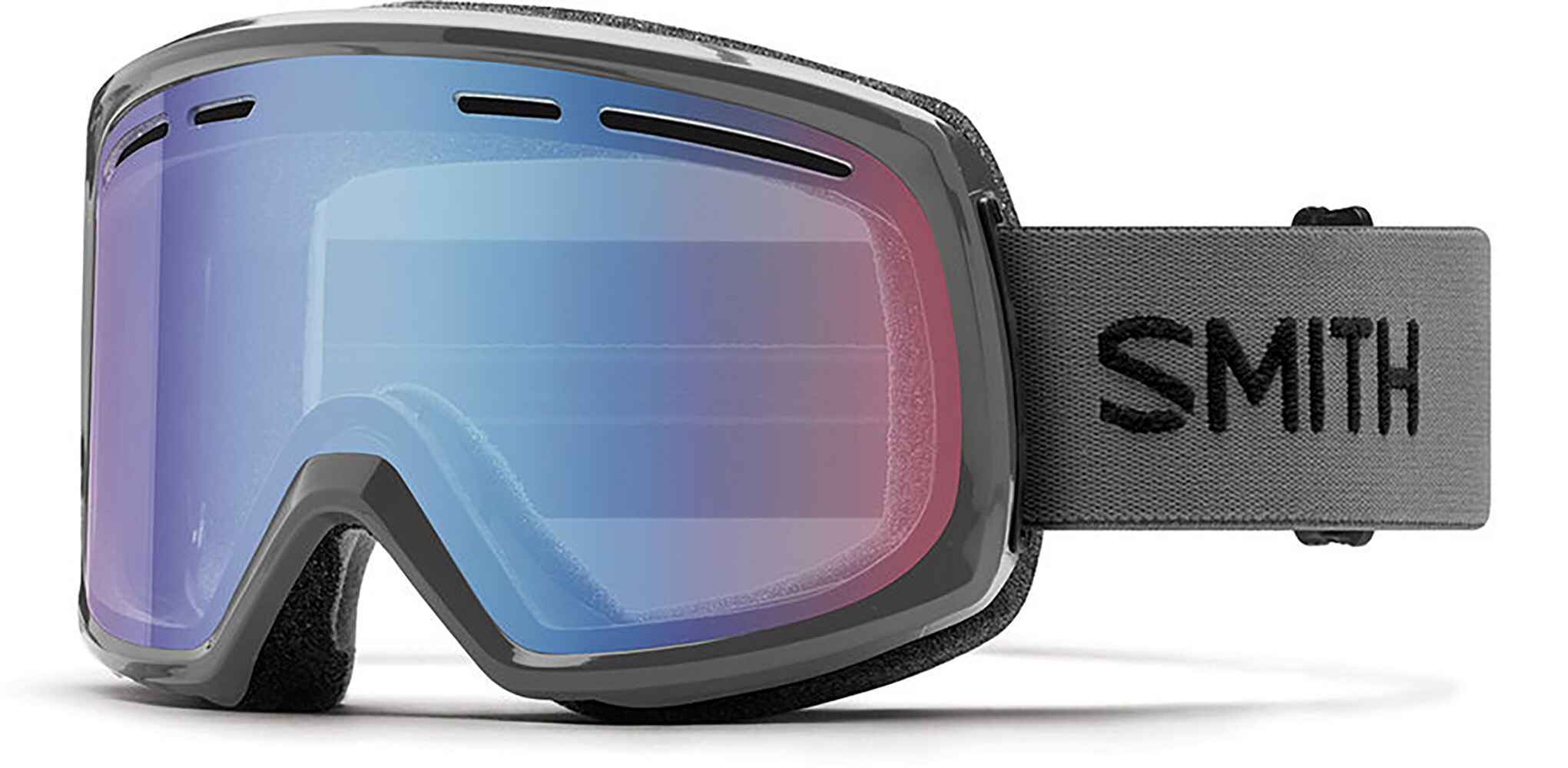 SMITH RANGE GOGGLE CHARCOAL / BLUE SENSOR MIRROR MensSnow