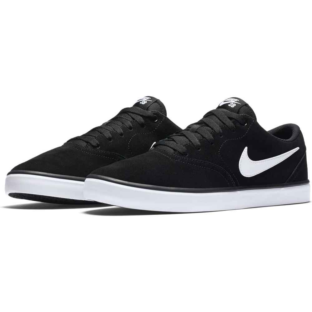 NIKE SB - CHECK SOLARSOFT SHOE - BLACK 