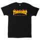 THASHER FLAME TEE - BLACK