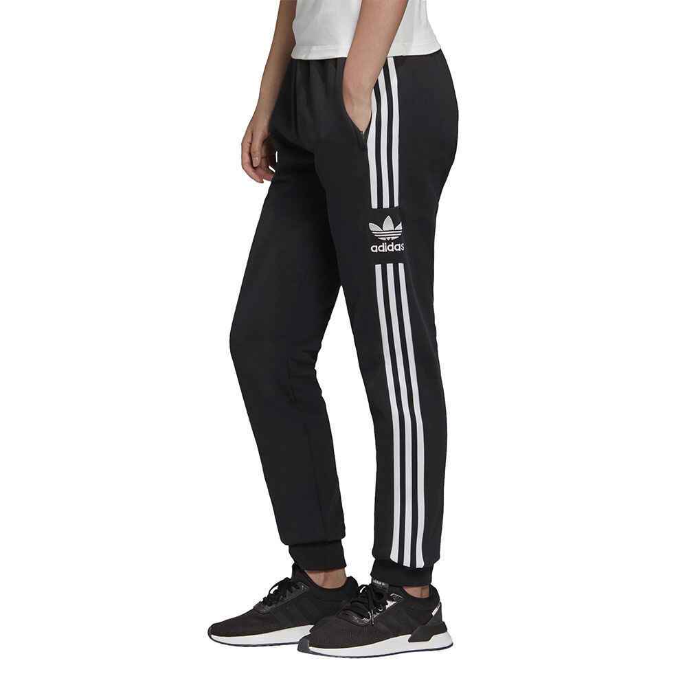 ADIDAS LADIES LU TRACK PANT - BLACK / WHITE - Womens-Bottoms : Sequence ...