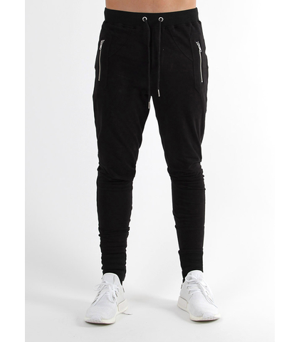 FEDERATION MAILER TRACKIE - LEAN - BLACK - Mens-Bottoms : Sequence Surf ...
