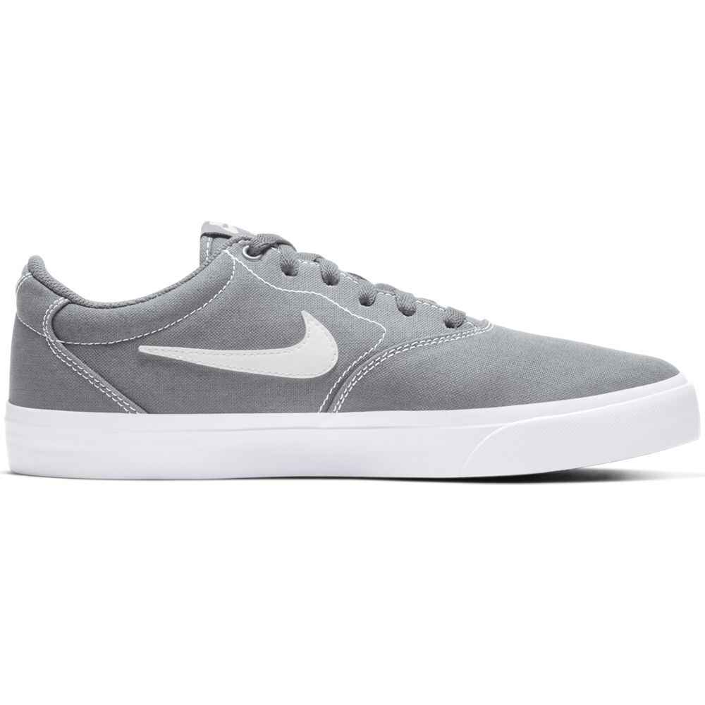 NIKE SB CHARGE CANVAS SHOE - WOLF GREY 