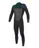 O'NEILL BOYS SUPERFREAK FUZE C/ZIP 3/2 STEAMER - BLACK/REEF/DBLUE