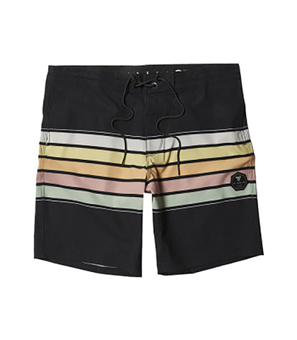 VISSLA MENS HIGH FIVE 18.5'' BOARDSHORT - BLACK