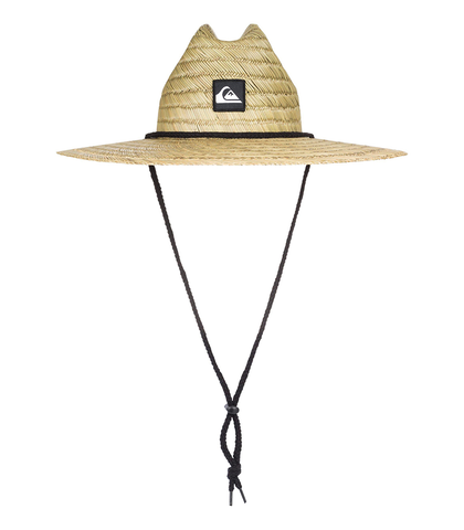 QUIKSILVER YOUTH PIERSIDE STRAW HAT - NATURAL
