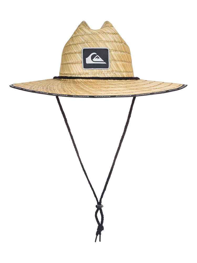 QUIKSILVER MENS DREDGED STRAW HAT BLACK QUIKSILVER S20