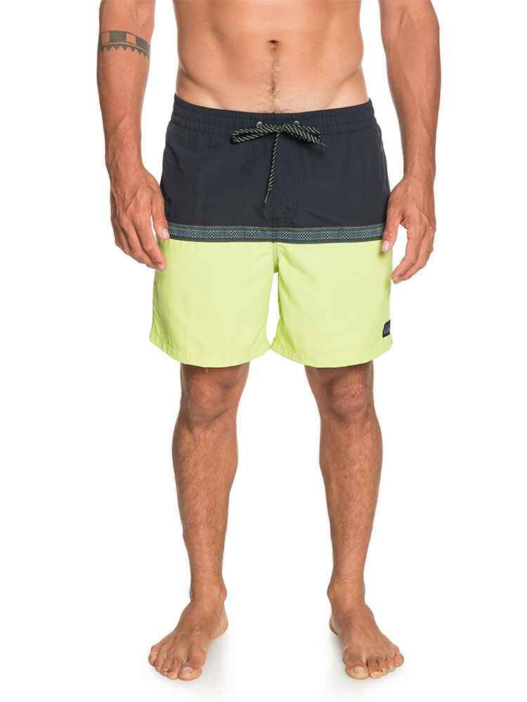QUIKSILVER MENS DISRUPTED 17'' VOLLEY BOARDSHORT BLACK MensBottoms