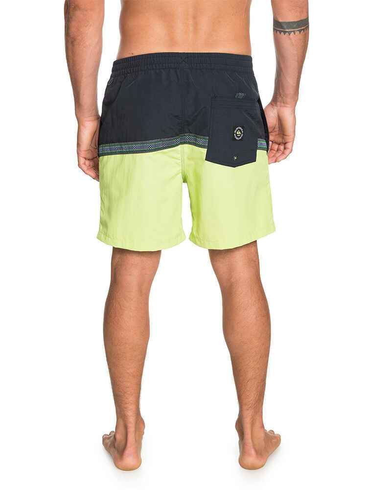 QUIKSILVER MENS DISRUPTED 17'' VOLLEY BOARDSHORT BLACK MensBottoms