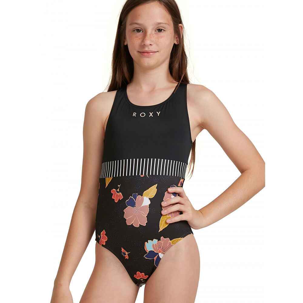 ROXY TEENS RIDING TIME SPORTY ONE PIECE SWIMSUIT NEW TOWN Youth