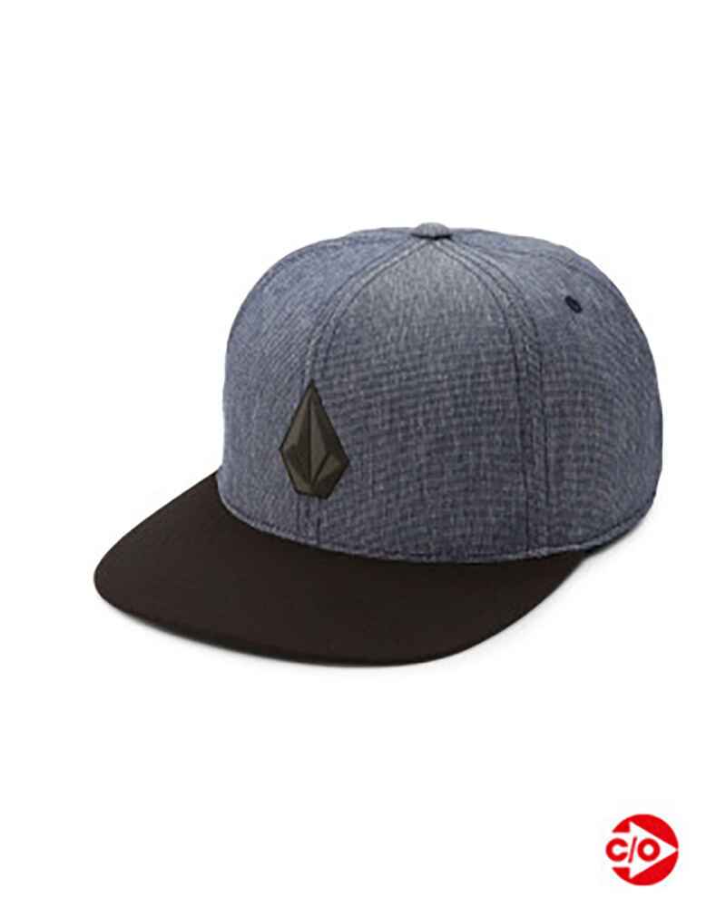 VOLCOM MENS STONE TECH 110 CAP - STORMY 