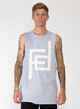 FEDERATION MENS ATLAS TANK - FUTURE - SLATE