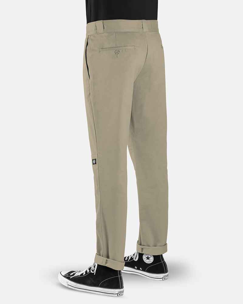 DICKIES WP918 SLIM FIT DOUBLE KNEE PANT - DESERT SAND - Mens-Bottoms :  Sequence Surf Shop - DICKIES S20
