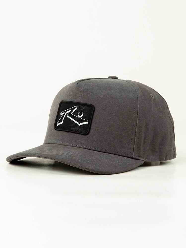 Rusty Caps RUSTY MENS TRAP SNAPBACK CAP - COAL - - RUSTY S20