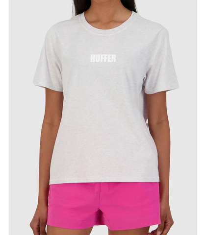 HUFFER LADIES STELLA TEE - CENTRIC - SILVERMARLE