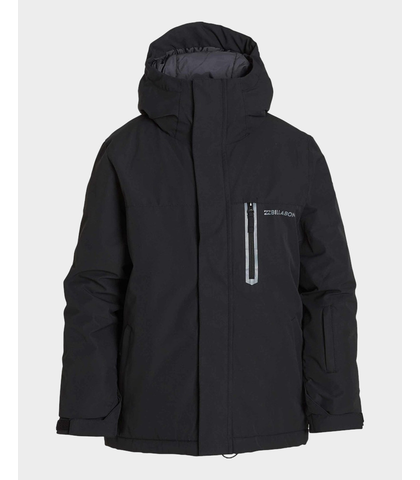 BILLABONG BOYS ALL DAY SOLID SNOW JACKET - BLK