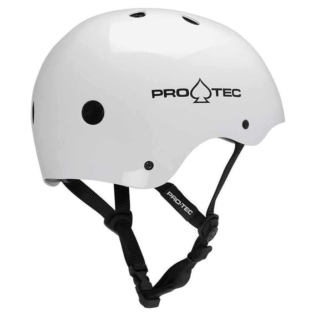 PROTEC CLASSIC SKATE HELMET GLOSS WHITE SkateHelmets & Pads