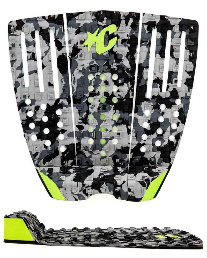 CREATURES RELIANCE 3 GRIP PAD CHAR CAMO LIME SurfSurf Hardwear