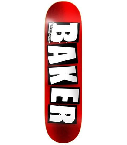 BAKER DECK - BRAND LOGO - WHITE 8.5