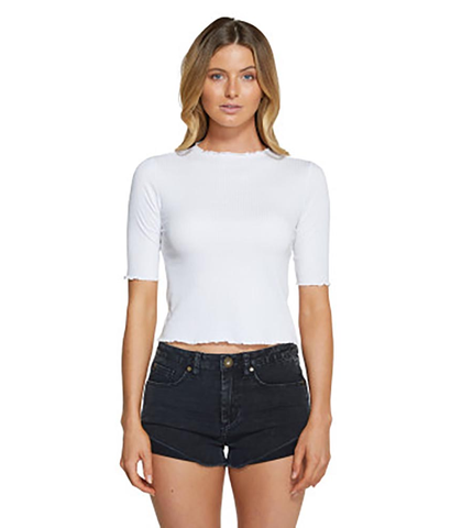 O'NEILL LADIES PARKER TOP - WHITE