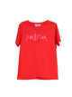 FEDERATION GIRLS NICE TEE - INKED - RED