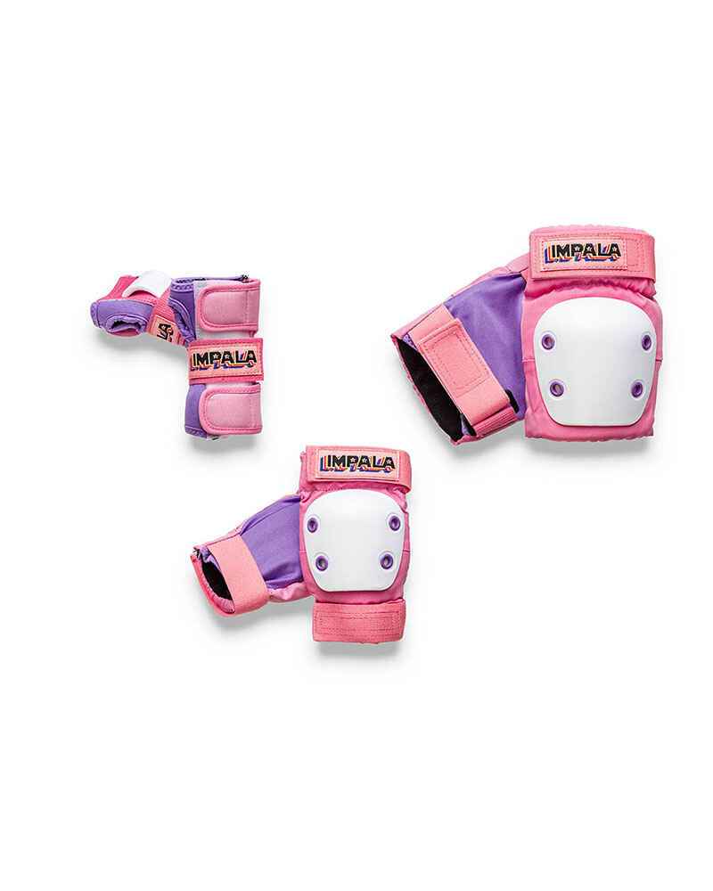 IMPALA YOUTH PROTECTIVE PADS SET PINK SkateHelmets & Pads
