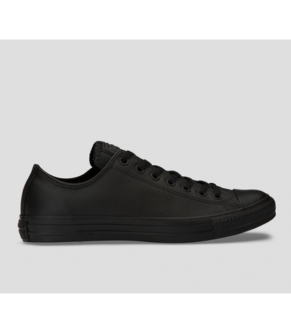 CONVERSE CHUCK TAYLOR ALL STAR LOW -  BLACK LEATHER