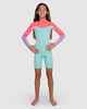 BILLABONG TEEN GIRL SYNERGY L/S SPINGSUIT - ICE