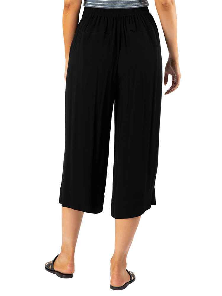 RUSTY LADIES BLAIR FLARE PANT BLACK WomensBottoms Sequence Surf