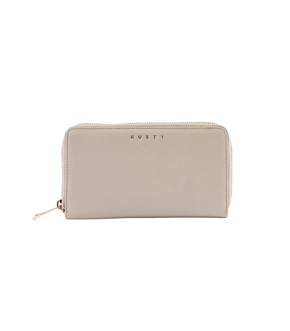 RUSTY LADIES GRACE LEATHER WALLET - FEATHER GREY