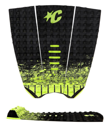 CREATURES MICK FANNING GRIP PAD - BLACK FADE LIME