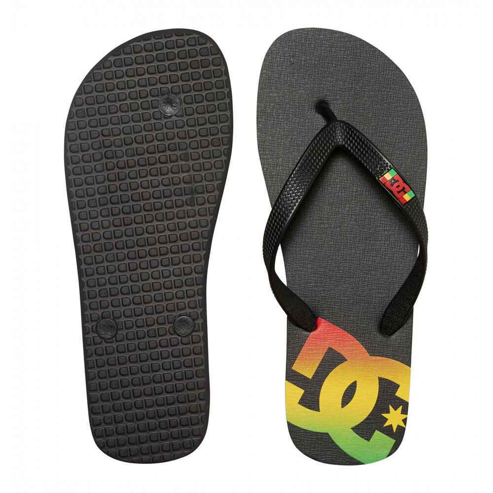 DC SPRAY JANDAL - RASTA - Footwear-Mens Jandals : Sequence Surf Shop ...