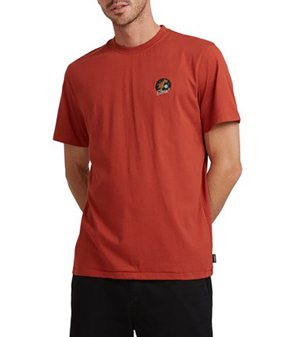 ELEMENT MENS TIGER PALM TEE - PICANTE